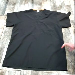 Black small scrub tops